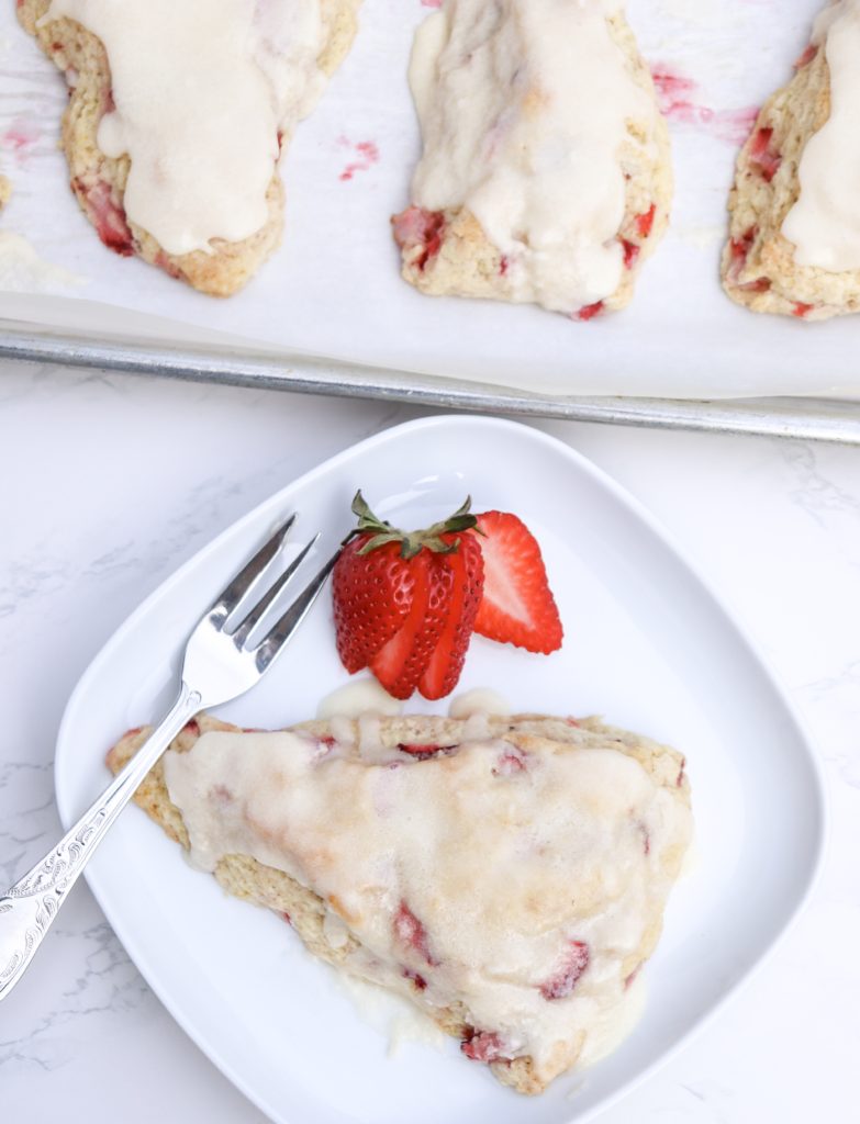 Strawberry Shortcake Scones