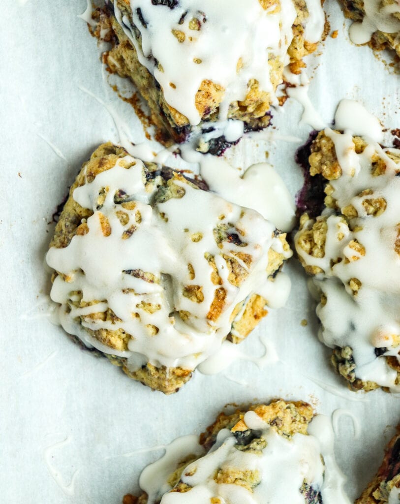 Blueberry Brown Butter Scones